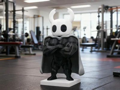 Фігурка м'язистий лицар з гри Hollow Knight. Aivory