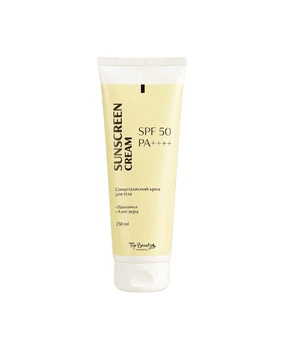 Солнцезащитный крем для тела с алоэ вера и пантенолом Top Beauty SPF 50 PA++++