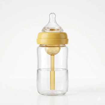 Бутылочка детская Phanpy Anti-Colic 2.0 стеклянная 240 мл M (стандартная)