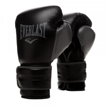 Боксерські рукавиці Everlast POWERLOCK 2R TRAINING GLOVE чорний Уні 12 унцій