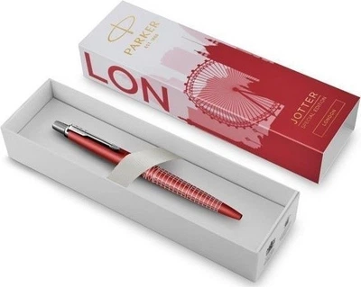 Кулькова ручка Parker Jotter Global Icons Seoul 0.6 мм Червона (3026982216038)