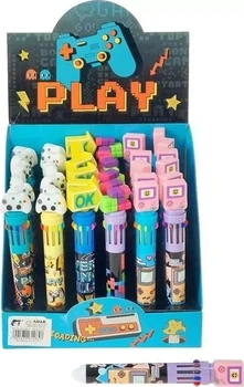 Zestaw długopisów kulkowych Adar Play wielokolorowych 0.7 mm 36 szt (5901271614857)