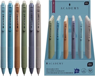 Zestaw długopisów ścieralnych Interdruk Academy 0.5 mm 24 szt (5902277362469)