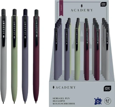 Zestaw długopisów kulkowych Interdruk Academy Smart 0.7 mm 24 szt (5902277362674)