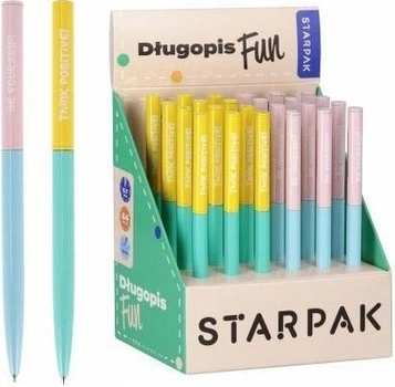 Набір металевих кулькових ручок StarPak Fun 0.7 мм 24 шт (5905523672237)