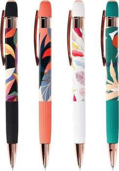Набір гелевих ручок Strigo Floral 0.5 мм 24 шт (5905658851279)