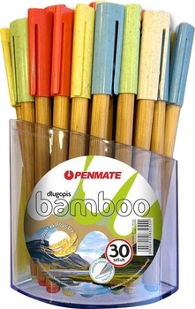 Набір кулькових ручок Bamboo BP-102 0.7 мм 30 шт (5906910832555)