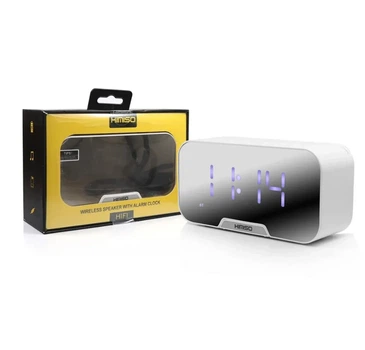 Мінідинамік Bluetooth Kimiso K-10 з годинником та картридером