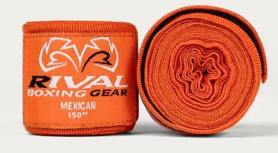 Бинты Rival Mexican Handwraps оранжевые 4.5 м (RHWM-Orange-180)