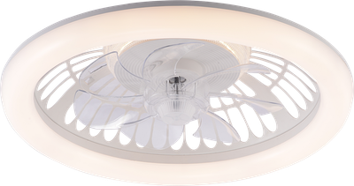 Люстра-вентилятор потолочная светодиодная LED Light House SRS-20614/480B WH белый
