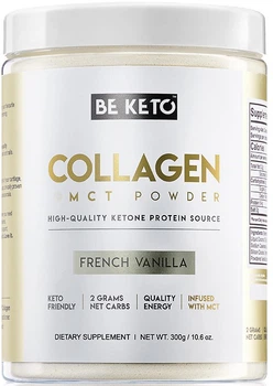 Колаген Be Keto Collagen MCT Powder 300 г French Vanilla (5060834810164)