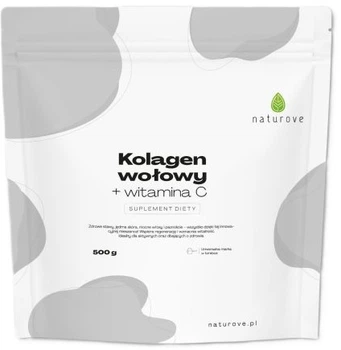 Колаген Naturove Яловичий колаген + Вітамін C 500 г (5905683731188)