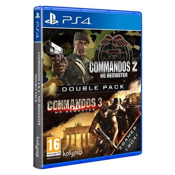 Commandos 2 & 3 HD Remaster Double Pack, русские субтитры - диск для PlayStation 4