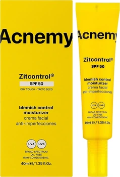 Солнцезащитный крем для кожи склонной к акне Acnemy Zitcontrol SPF 50 40 мл