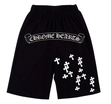 Мужские шорты Chrome Hearts, черный, размер S (MST0001039)