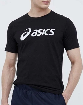 Мужская футболка ASICS, черный, XS (MCF000086)
