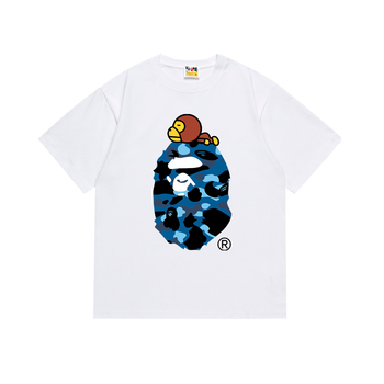 Мужская футболка Bape, белый, размер XS (NK3049591232)