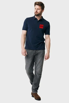 Мужская футболка-поло Hugo Boss, синий, размер XL: XXL (NK3087952187)