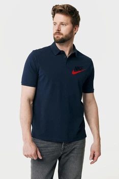 Мужская футболка-поло Nike, синий, розмір XL: XXL (NK3087952078)