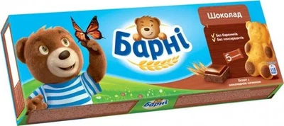 Тістечко Барні Шоколад 150 г