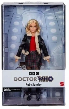 Lalka Mattel Barbie Doctor Who Ruby Sunday HRM78 (194735180899)