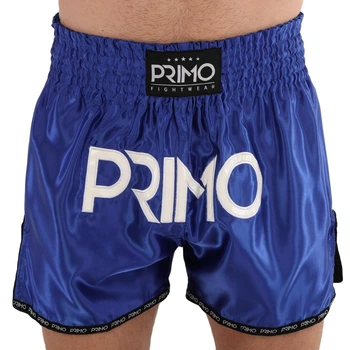 Шорты для тайского бокса и кикбоксинга синие Primo Fightwear 2025 размер M (46-48)