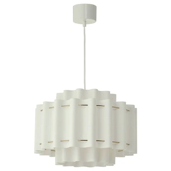 Підвісний світильник, біла тканина/латунь, 50 см IKEA STOCKHOLM 2025 905.859.88
