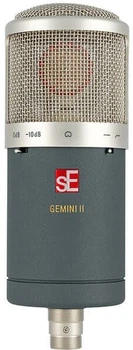 Ламповий конденсаторний мікрофон sE Electronics GEMINI II Сірий (SUP_nj1386) (850426001330)