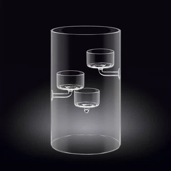 Подсвечник три свечи Wilmax Thermo 20 см (WL-888906/A)