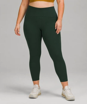 Легінси Lululemon Wunder Under High-Rise Tight 25" *Luxtreme Зелений US20/5XL LW5BPAS