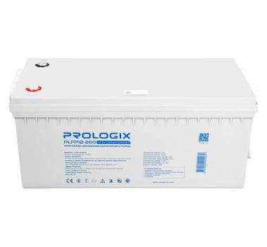 Акумулятор літій залізо фосфатний LiFePO4 for UPS Prologix PLFP-12200 12.8V 200AH 2560Wh