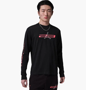 Кофта мужская Jordan Sport Dri-Fit Graphic Crewneck Black S Чорний IF0855-010
