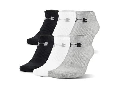 Носки Under Armour Charged Cotton 2.0 No Show 6-Pack L Комбінований 1312481-025