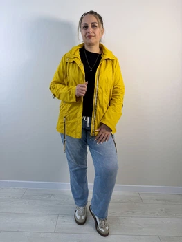 Вітрівка cotton Жовтий 785/3XL