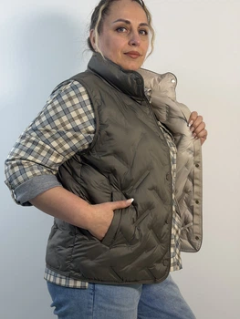 Жилет демисезонный M-Xl Хаки XL