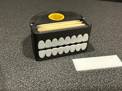 Диспенсер Для Зубочисток Toothpick Dispenser 9 См 3Д Печать