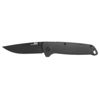 Ніж кишеньковий SOG Adventurer LB Blackout (13-11-01-43)