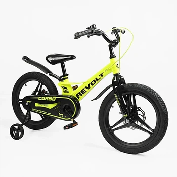 Велосипед двоколісний Corso Revolt RV на 18 дюймів, Yellow 18066