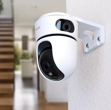 Камера видеонаблюдения IMOU Ranger Dual 6MP двухобъективная поворотная Wi-Fi IP-камера с обзором 360°