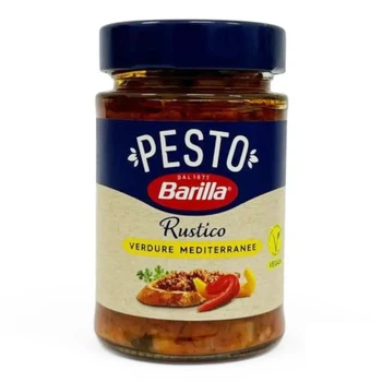 Соус Barilla Pesto Rustico Mediterraneo 200 г (8076809576581)