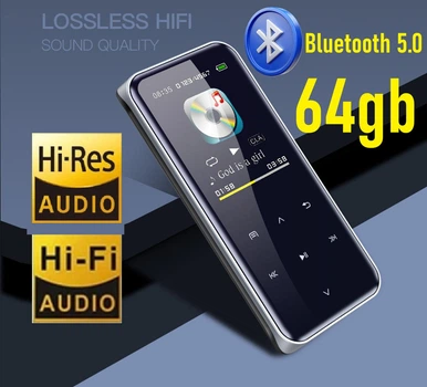 MP3 плеер JNN M22 Original Bluetooth 5.0 Hi-Fi 64Gb