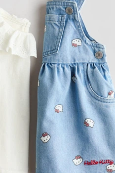 Дитячий комплект H&M: сарафан та блузка, 92см