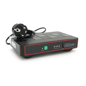ДБЖ Green Wave ECO418Pro-18W для роутерів/комутаторів/PON/POE, 5/9/12/15/24V, (12000MAh), Black, BOX, Q20 (UG-33597)