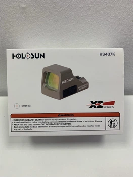 Коліматорний приціл HOLOSUN HS407K-X2-FDE