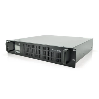 ДБЖ з правильною синусоїдою ONLINE Ritar RT-1KS-LCD, RACK 1000VA (900Вт), 24В, Вбудована батарея 12V 7,5Ah х 2шт(482*440*87) (UG-3170)