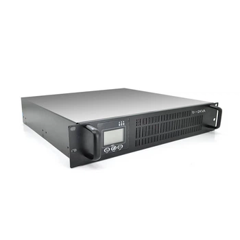 ДБЖ з правильною синусоїдою ONLINE Ritar RT-2KS-LCD, RACK 2000VA(1800Вт), 72В, Вбудована батарея 12V 7,5Ahх6шт (UG-1766)