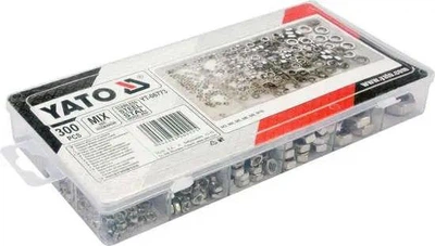 Набор гаек YATO M3–M10, 300 шт