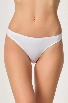 Стринги женские лазерный край белый S/M