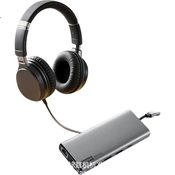 Док-станция расширения Lenovo Type-C, разветвитель USB-концентратора, кабель-удлинитель сетевого порта, VGA-конвертер, адаптер HDMI 4K, кардридер, док-станция расширения PD100W, BY11 (металлический корпус)