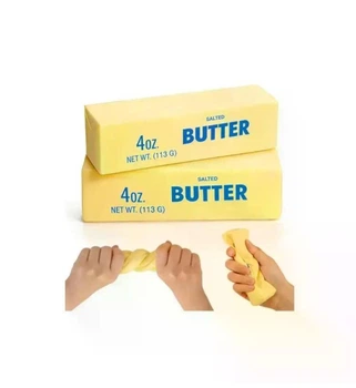 Сквіш антистрес вершкове Масло Butter ароматизований шматок масла
